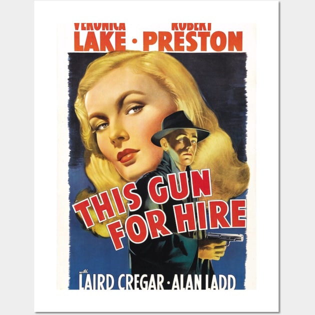 Gun for Hire 1942 Wall Art by FilmCave